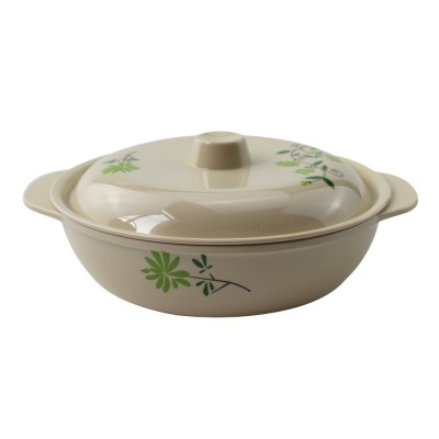 9"round melamine bowl with cover salad bowl